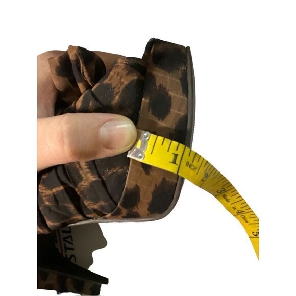 Metaphor Leopard Print Ruffle Stilettos - Picture 9 of 15